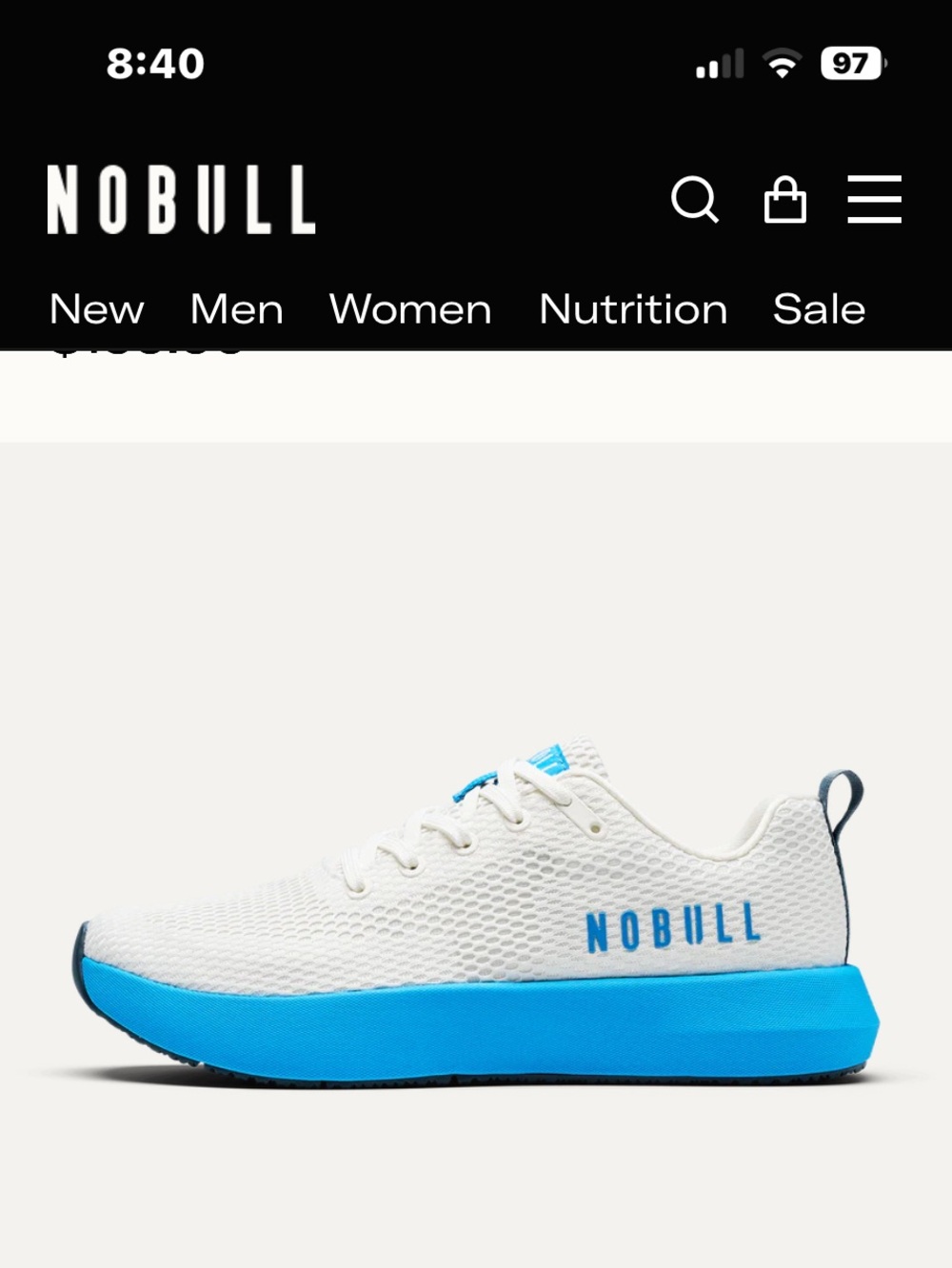 ISO NOBULL Drive 2 with Urban Blue Midsole 7.5
